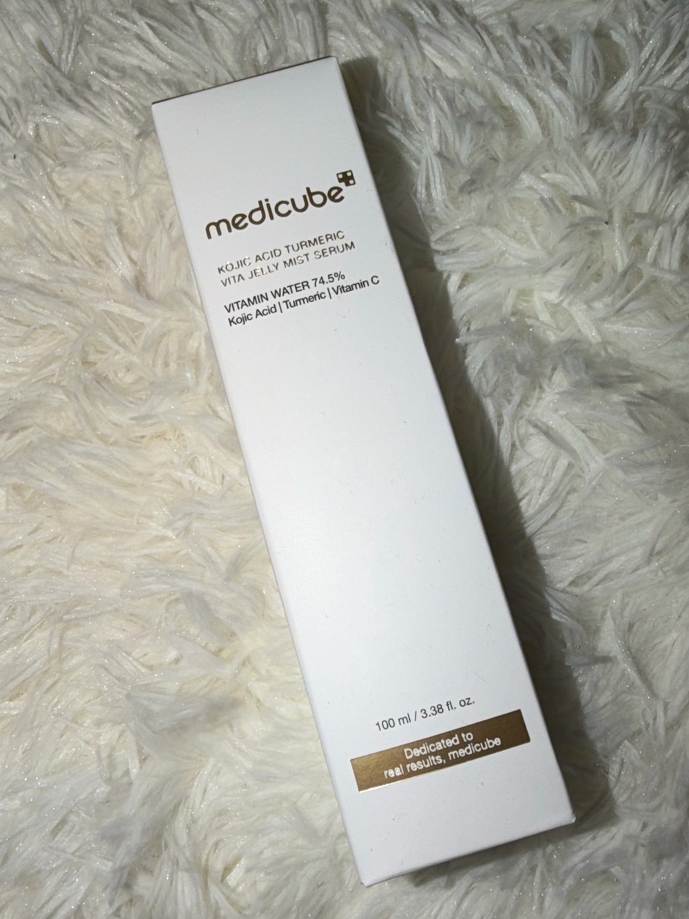 NWB Medicube Kojic Acid Vitamin Gold Jelly Mist Serum 100ml